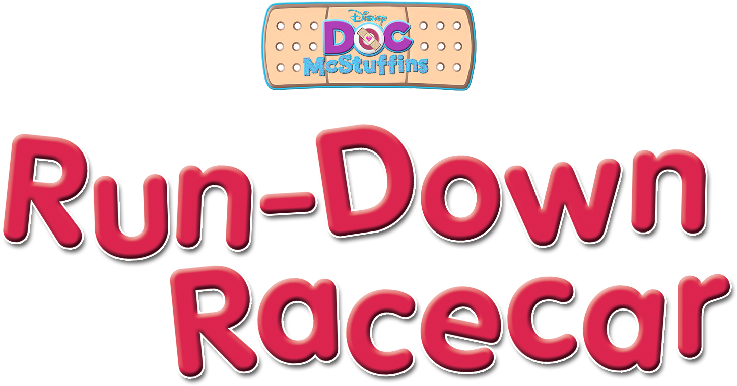 Run-down Racecar - Doc Mcstuffins Run-down Racecar By Disney Book Group (2048x1024), Png Download