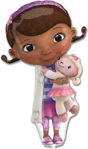 35" Doc Mcstuffins Supershape Foil Balloon - Disney Doc Mcstuffins Supershape Foil Balloon (500x500), Png Download