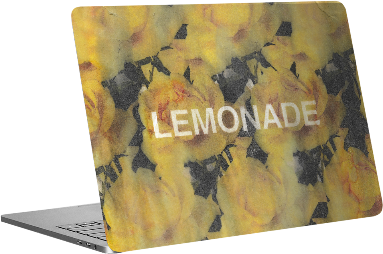 Lemonade Laptop Decal - Beyoncé (1600x1600), Png Download