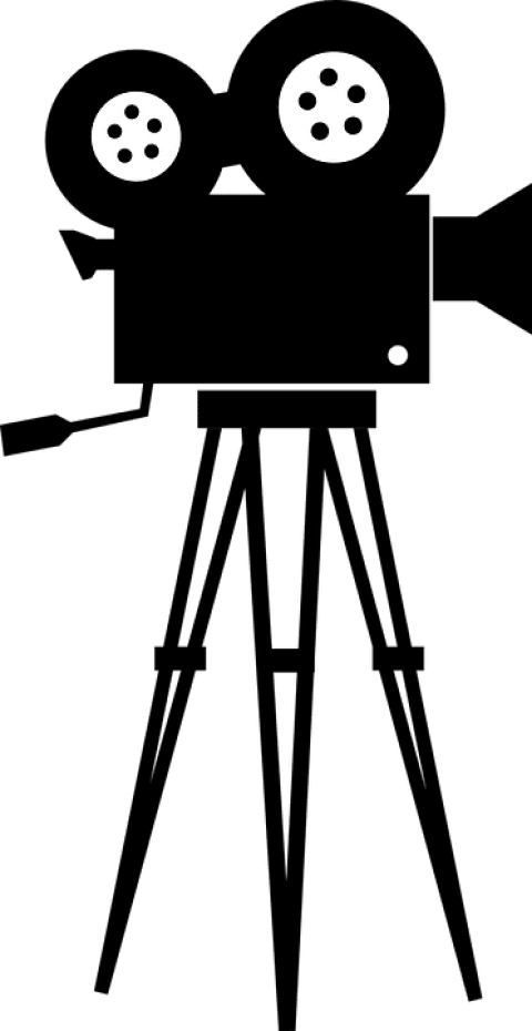 Film Projector On Tripod - Self Taping: The Actor's Guide (372x720), Png Download