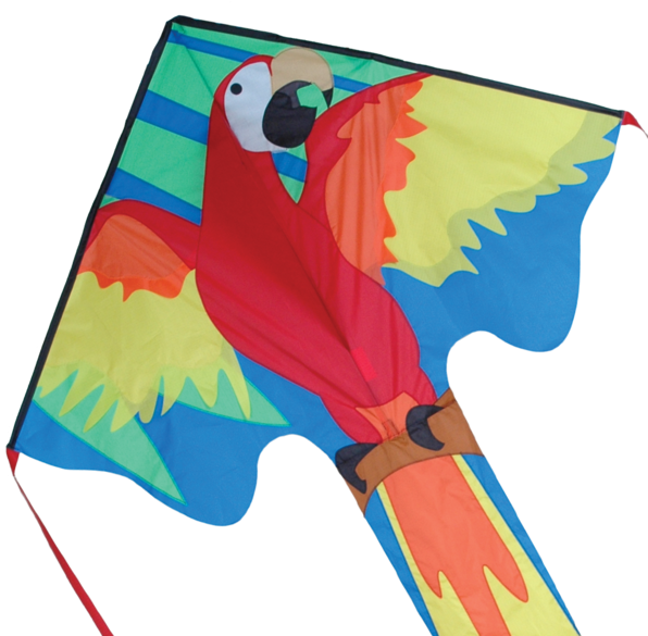 46" Macaw Easy Flyer Kite - Large Easy Flyer Kite (600x600), Png Download