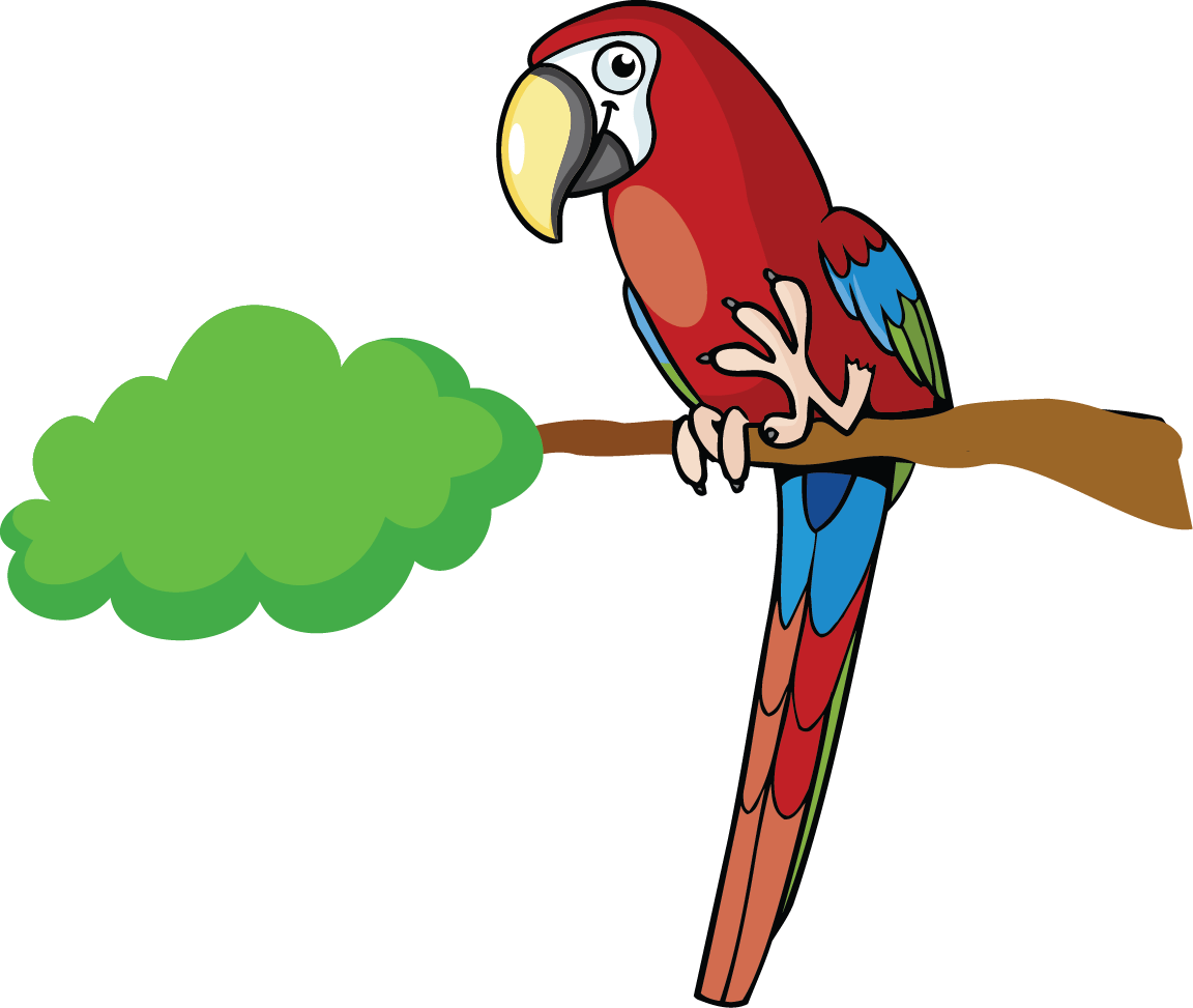 Description For Macaw - Papagayo Animado Png (1152x973), Png Download
