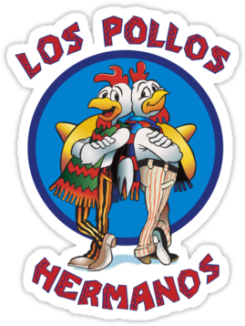 Pollos Hermanos Logos - T Shirt Breaking Bad Los Pollos (375x360), Png Download