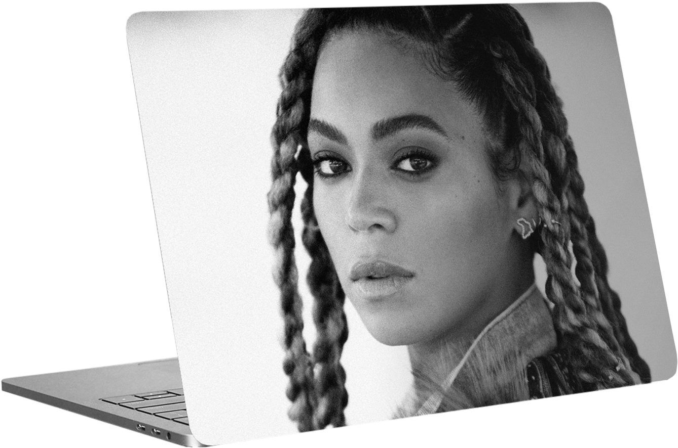 Beyonce Head Png - Beyonce Music Star Singer Stainless Steel Black Leather (1600x1600), Png Download