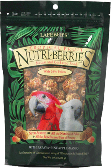 Tropical Fruit Nutri-berries For Macaws - Lafeber Lafeber's Gourmet Tropical Fruit Nutri-berries (1024x768), Png Download