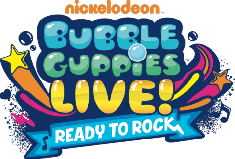 Put On Your Water Wings And Jump Into A Swimsational - Bubble Guppies Live Ready To Rock Logo (480x326), Png Download