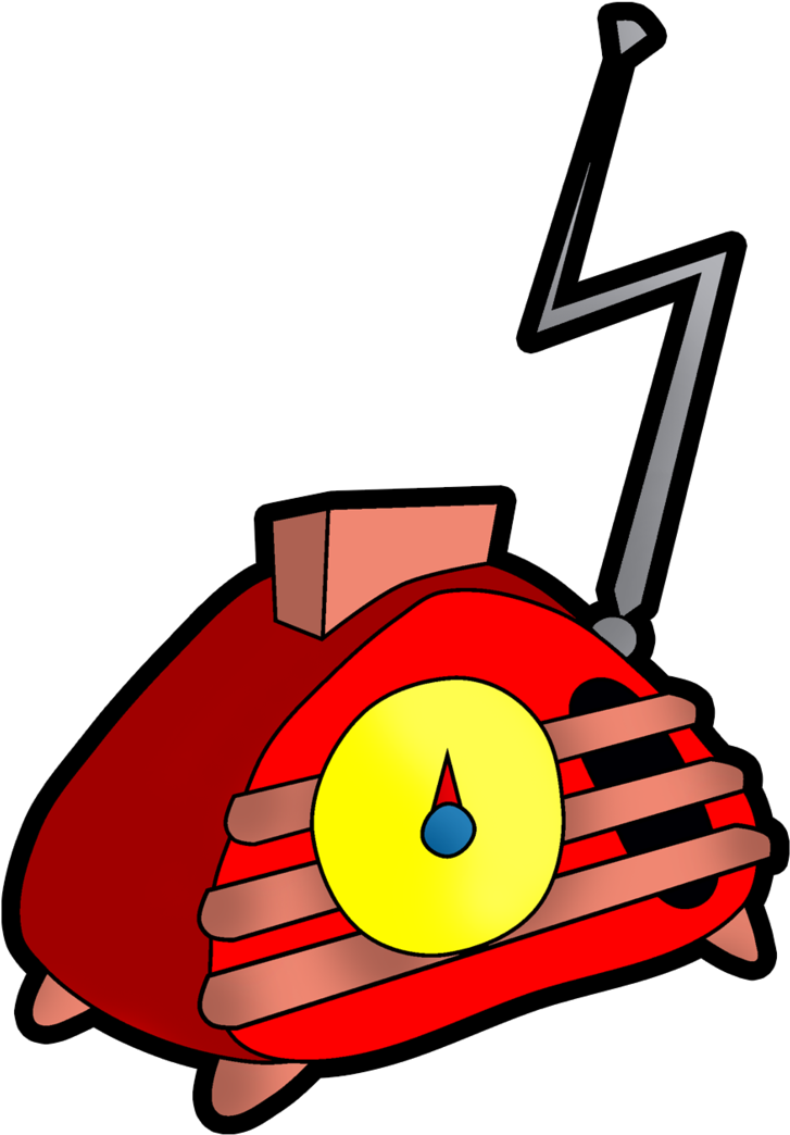 The Brave Little Toaster- Radio By Fawfulthegreat64 - Radio From The Brave Little Toaster (755x1059), Png Download