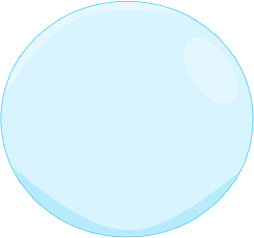 Big Bubble Clipart - Bubble Clip Art Transparent (495x464), Png Download