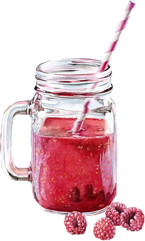 Report Abuse - Juice Watercolor (509x846), Png Download