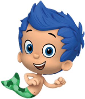 Bubble Guppies Gil Swimming - Gill From Bubble Guppies (400x400), Png Download