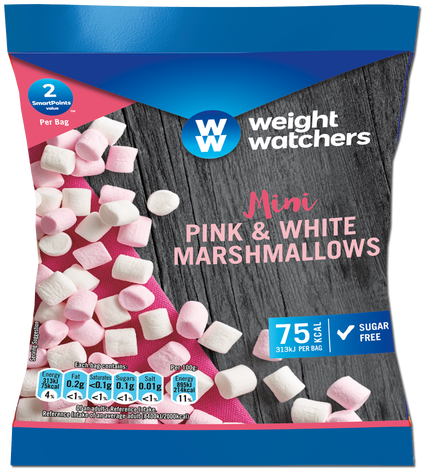 Weight Watchers Mini Pink & White Marshmallows 35g - Weight Watchers Chicken Lasagne (500x500), Png Download