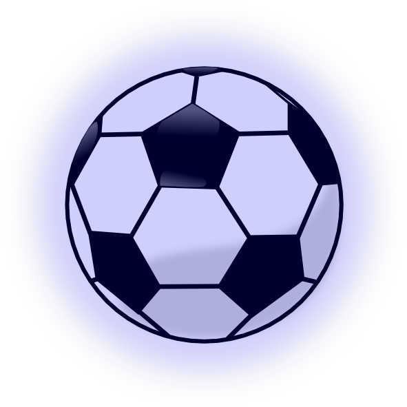 Green & Black Soccer Ball (600x600), Png Download