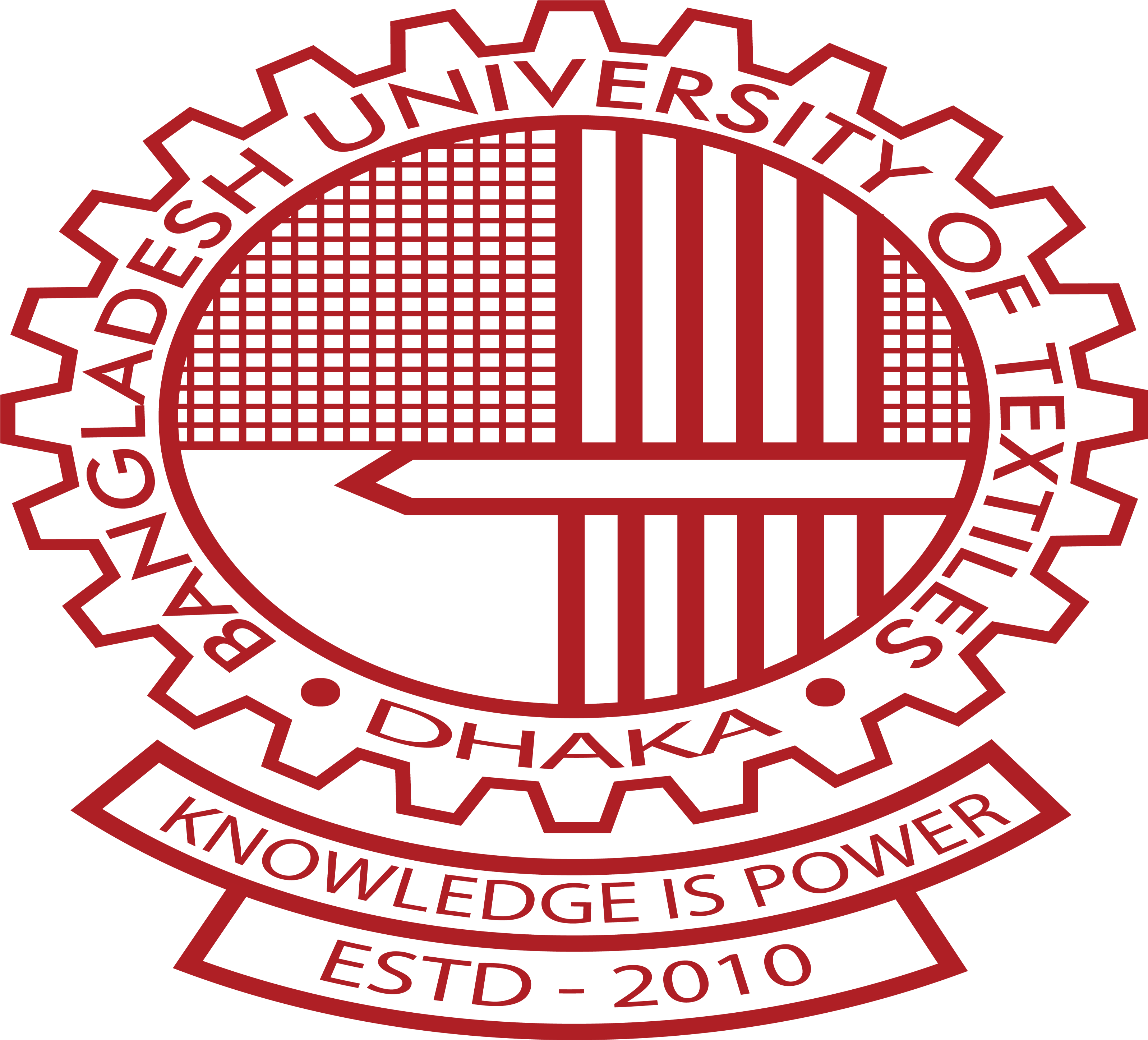 Bangladesh University Of Textiles (3562x3237), Png Download