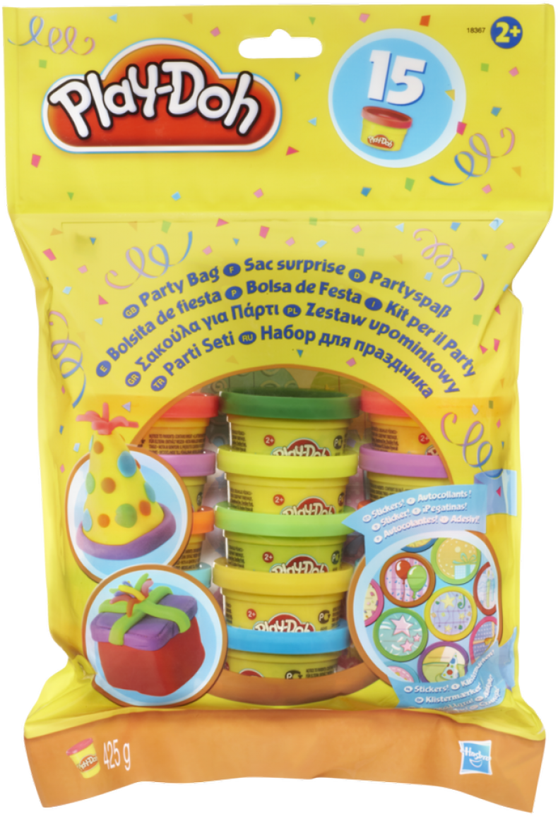 Hasbro Play Doh 15 Count Party Bag (1200x1200), Png Download