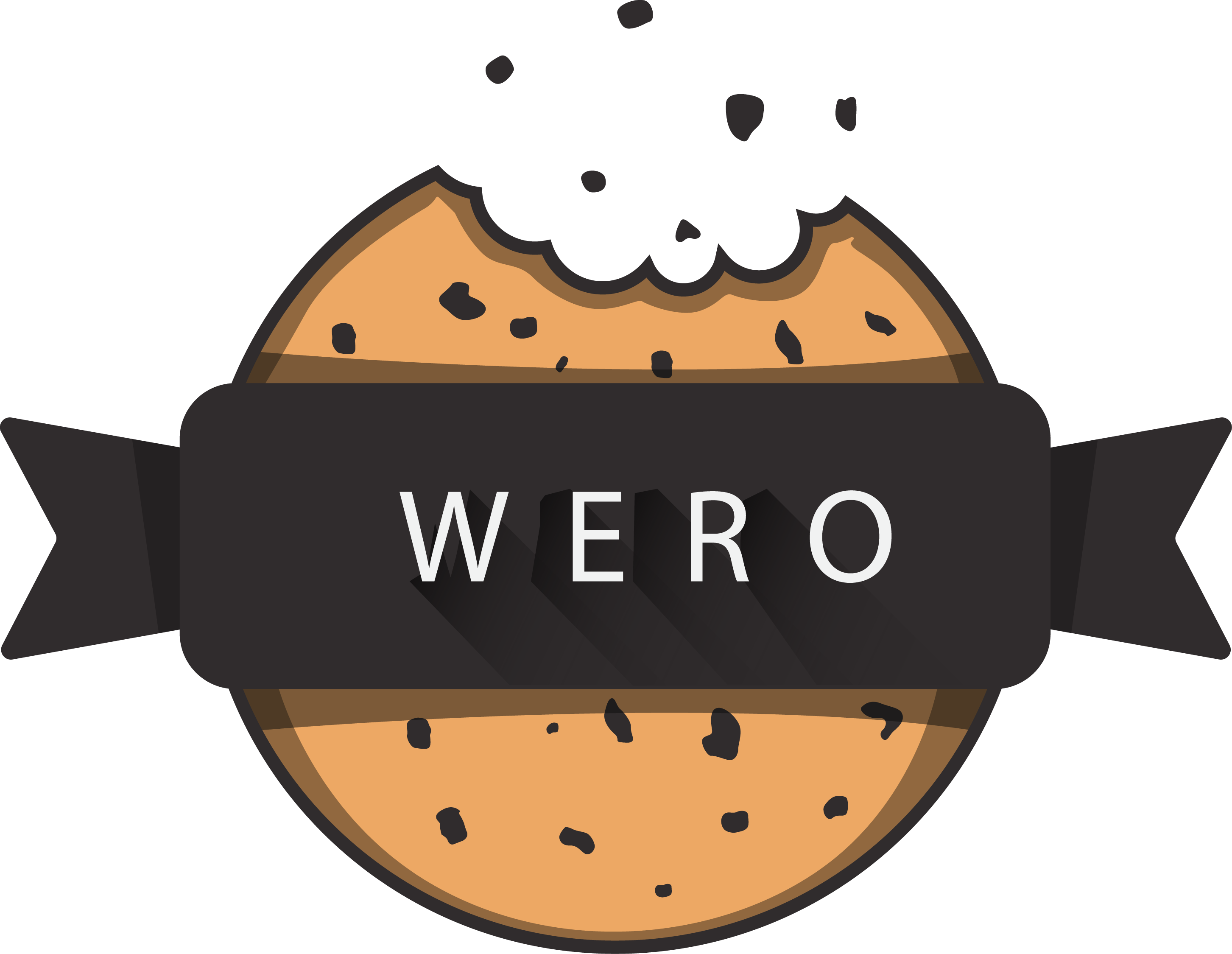 Biscuit Clipart Three - Biscuit Logo Png (2905x2249), Png Download