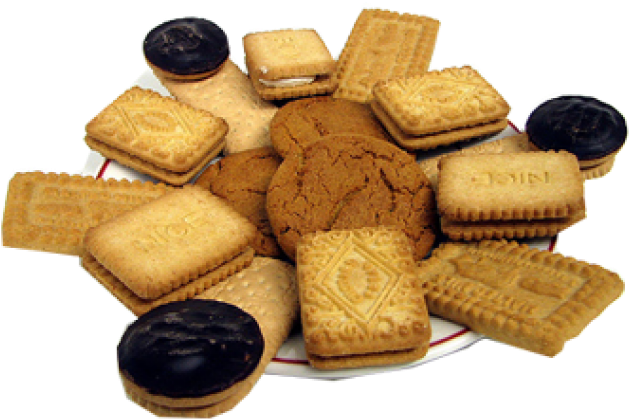 Cup Of Tea And Biscuits (640x480), Png Download