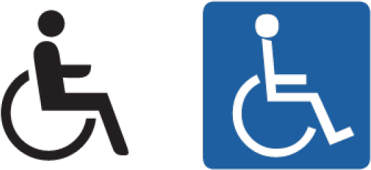 Handicap Sign (640x480), Png Download