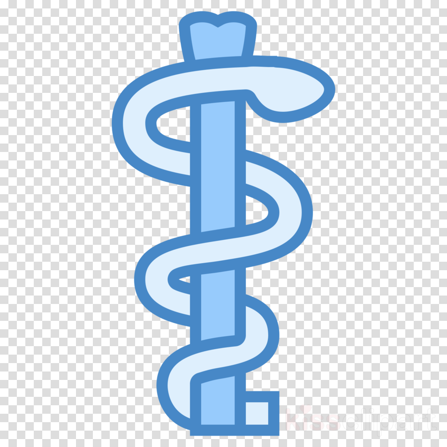 Vara De Asclepio Clipart Snakes Rod Of Asclepius - Red Colour (900x900), Png Download