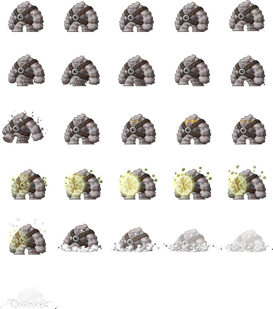 Bem Monster Golem - Equivalent Fraction Domino (960x1152), Png Download