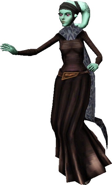 Twi'lek Jedi - Clone Wars Adventures Twi Lek (573x708), Png Download