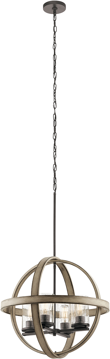 Teddy Does Not Like Barrington 4 Light Orb Pendant (1200x1200), Png Download