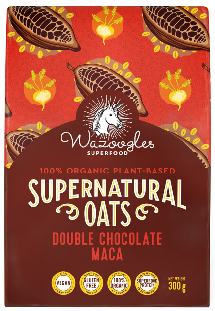 Buy Wazoogles Supernatural Oats - Maca (1200x630), Png Download
