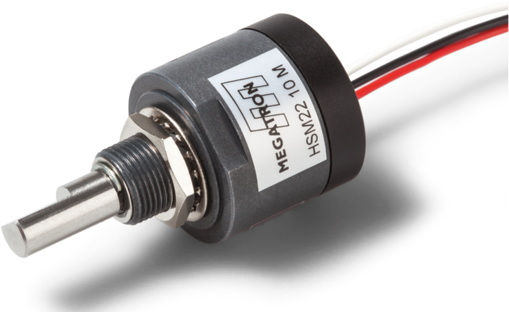 Halleffekt Multiturn Drehgeber Hsm2210m Detail - Потенциометр Датчик Угла Поворота Вала (950x455), Png Download