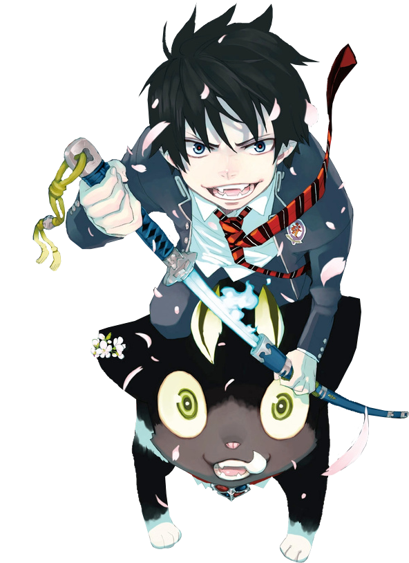 Rin Okumura Png (592x814), Png Download