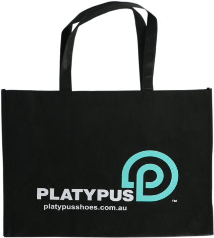 Eco Bag With Medium Handles - Platypus Shoes (600x600), Png Download