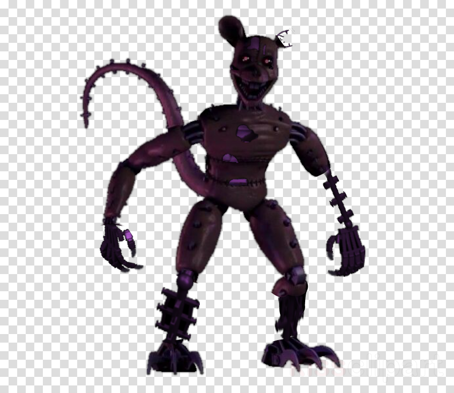 Five Nights At Freddy's Ultimate Custom Night Clipart - Five Night's At Candy's 3 Rat (900x780), Png Download