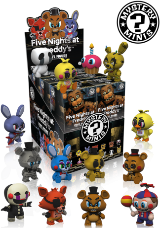 Funko Pop Fnaf Mystery Minis (560x560), Png Download