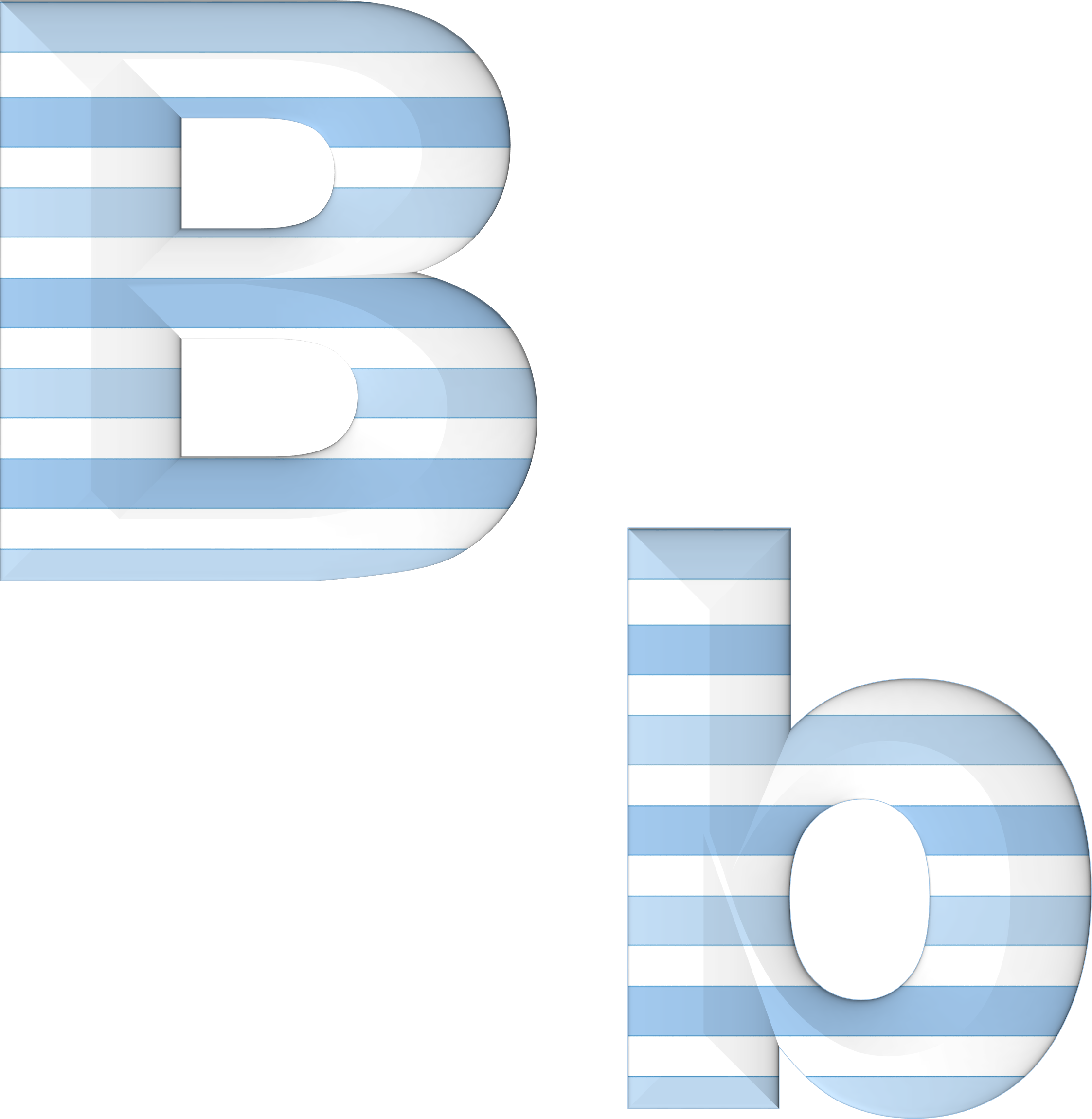 Abc Alphabet Letter B Text Print 725059 - Alphabet (2476x3123), Png Download