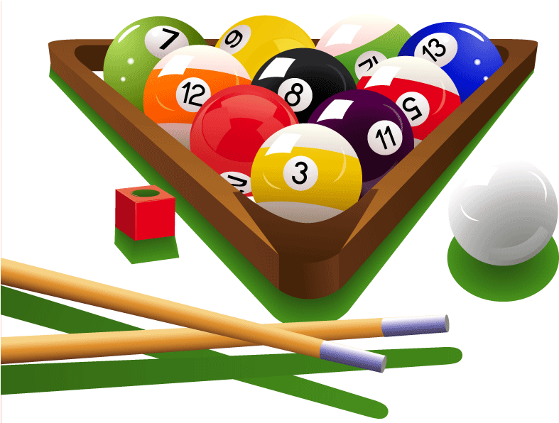 Billiard Png Hd Image - Billiard Vector (842x595), Png Download