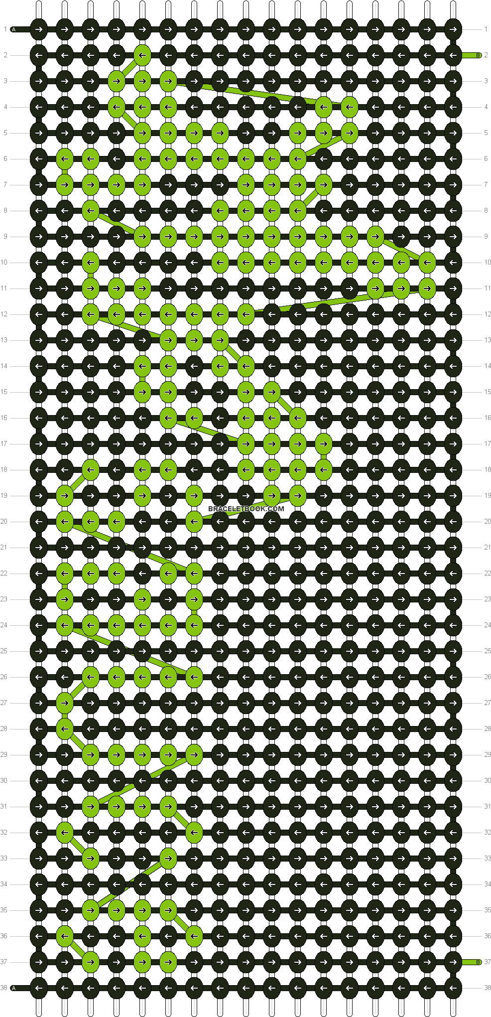 Png Download Preview Download Pattern Michael Stevens - Logo Alpha Bracelet Patterns (1000x2048), Png Download