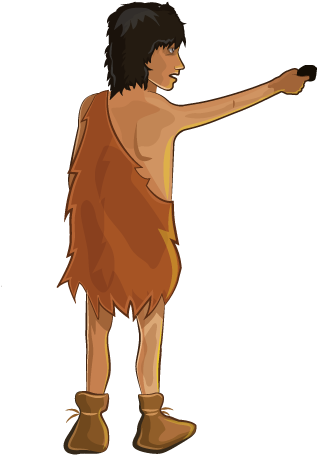 Meet A Stone Age Boy - Neolithic (1008x567), Png Download