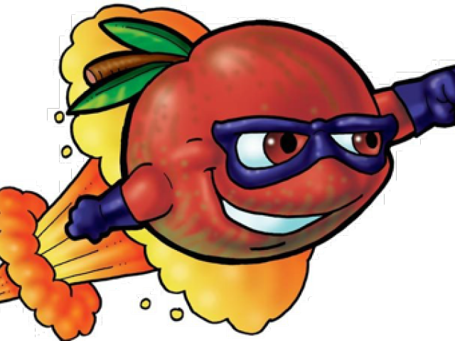 Superhero Food Clip Art (640x480), Png Download