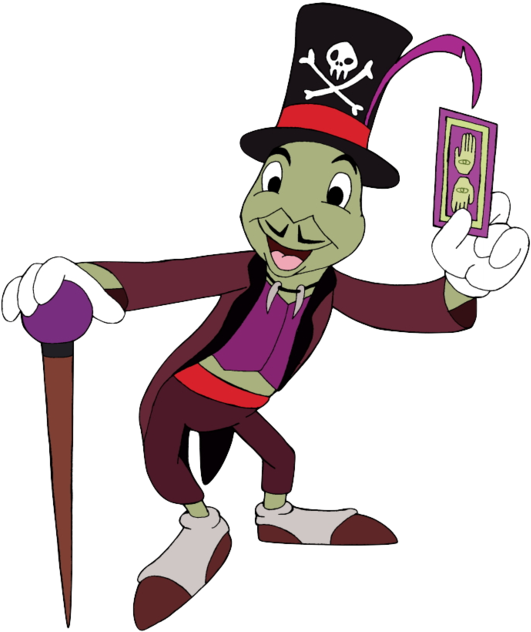 Jiminy Cricket As Dr - Jiminy Cricket Dr Facilier (600x696), Png Download