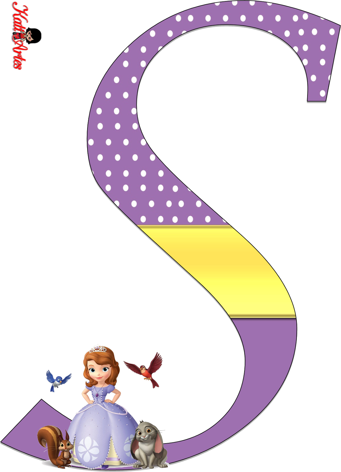 Clipart Letters Princess - Sofia The First All Alphabets (1158x1600), Png Download