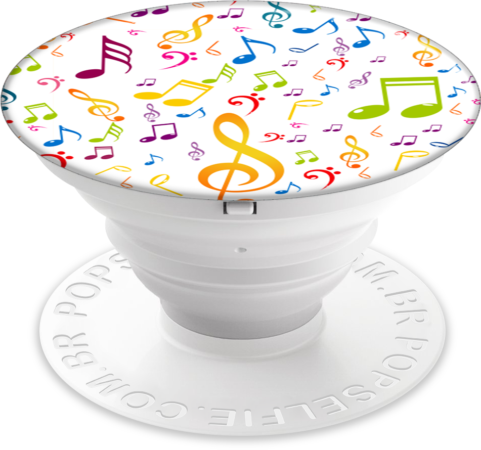 Pop Selfie Notas Musicais - Music (1000x1000), Png Download