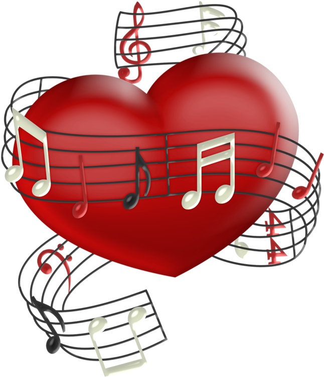 Music Heart Desenho Musical, Festa Tema Musica, Musica - Music Hearts (600x667), Png Download