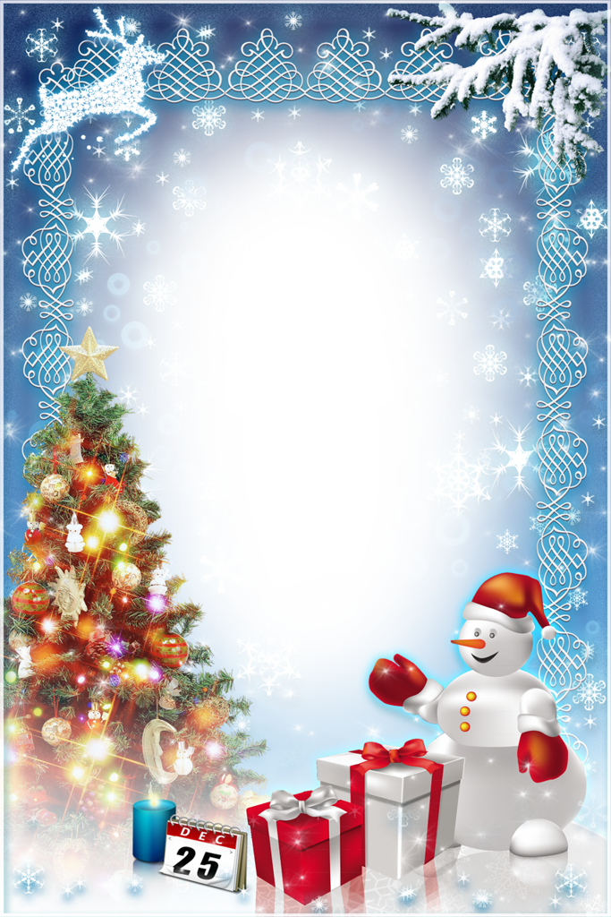 Christmas Card Background - Art Elvis Presley Christmas (683x1024), Png Download