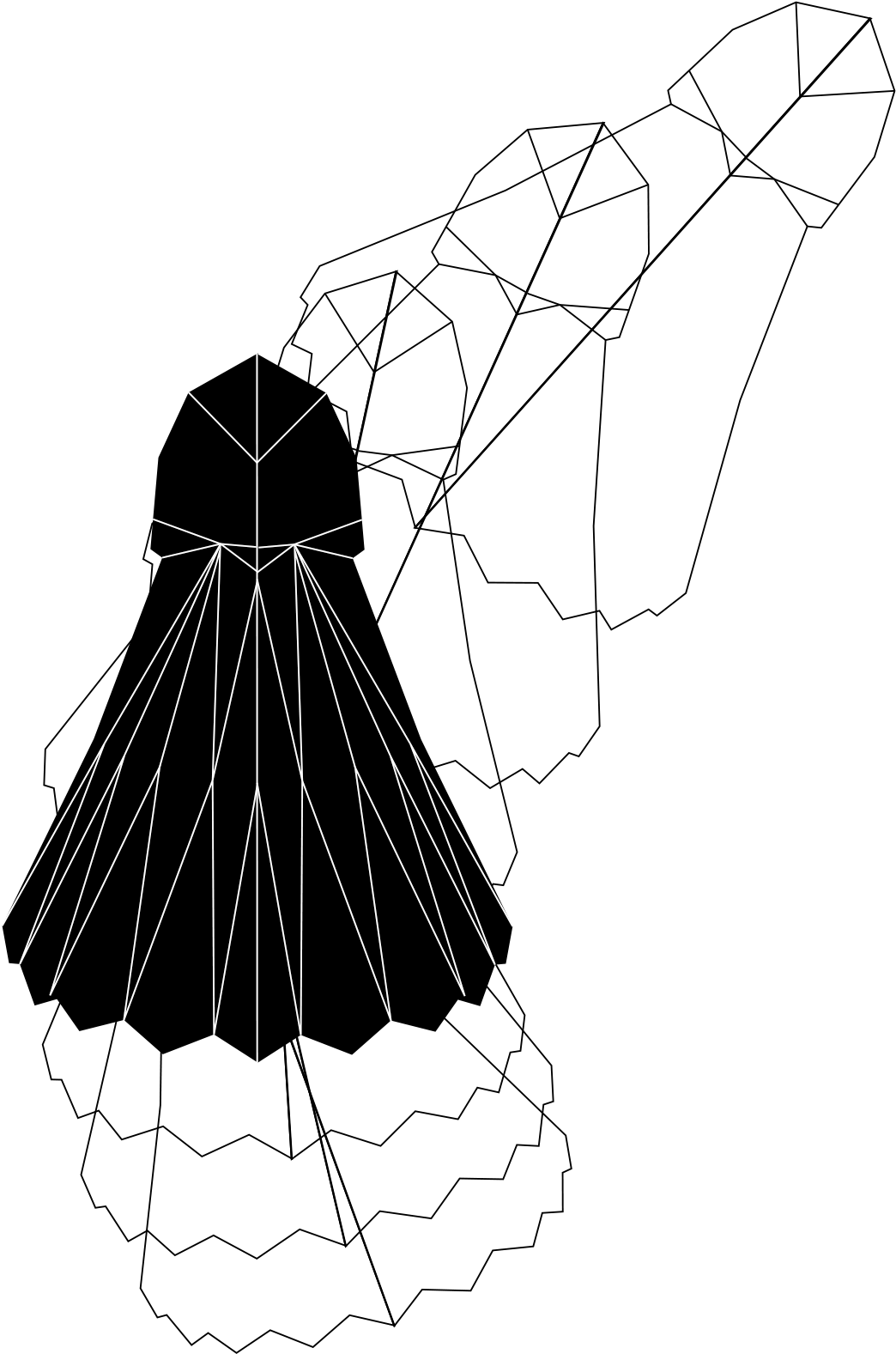 Shuttlecock - Illustration (1800x1800), Png Download