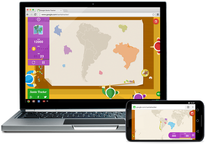 They're Studying Up On Santa's Upcoming Stops With - New Google Chromebook Pixel 64gb Wifi + 4g Lte Laptop (1000x666), Png Download