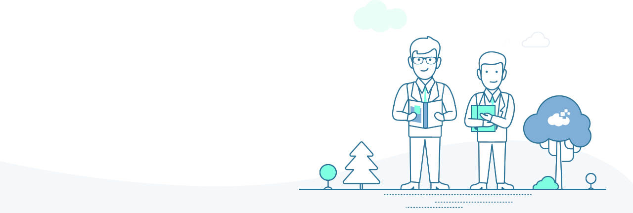 Thank You For Contacting Lancom - Cartoon (1280x431), Png Download
