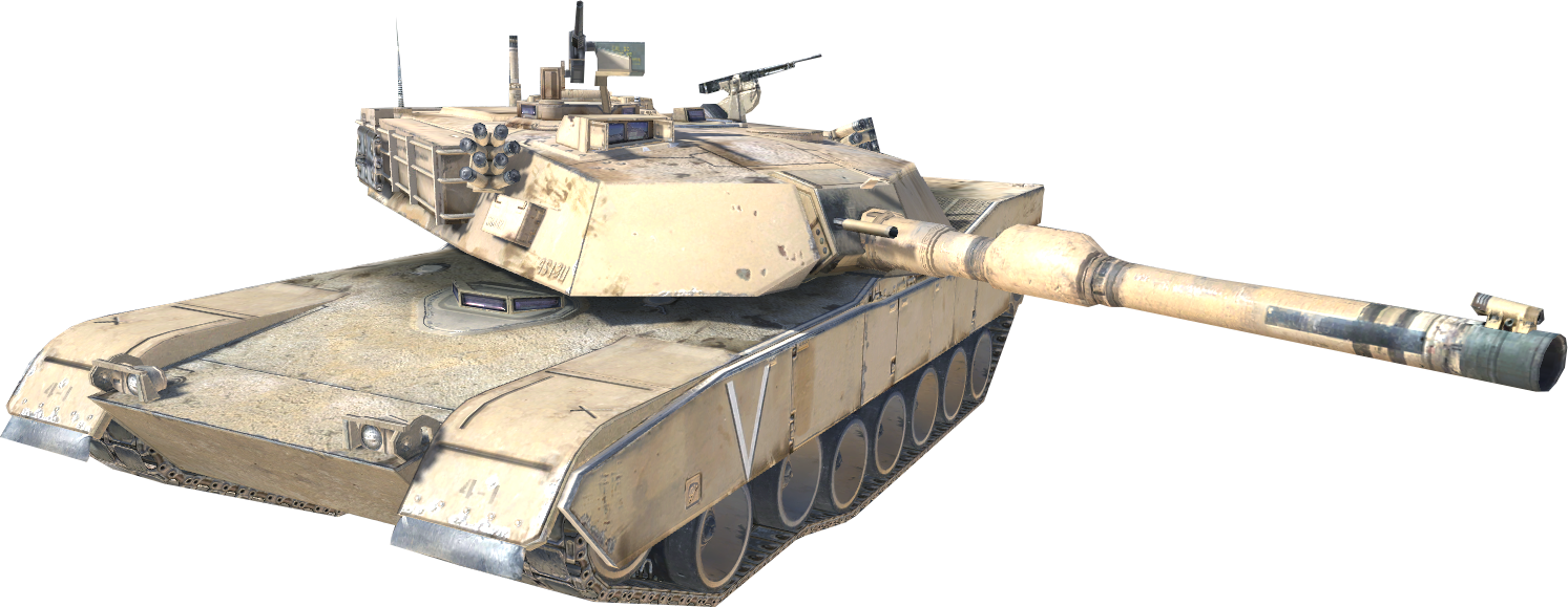 M1a2 Abrams Model Mw2 - Абрамс Пнг (1493x579), Png Download