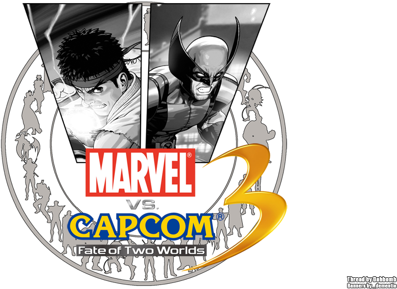 Continued From Dahbomb's Original Thread - Marvel Vs. Capcom 3: Fate Of Two Worlds (1000x591), Png Download