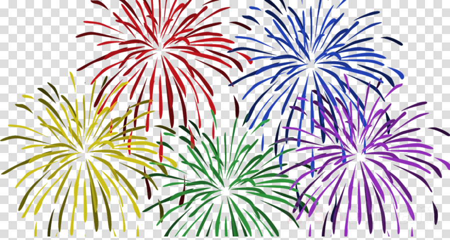Fireworks Vector Clipart Fireworks Clip Art - Clip Art (900x480), Png Download