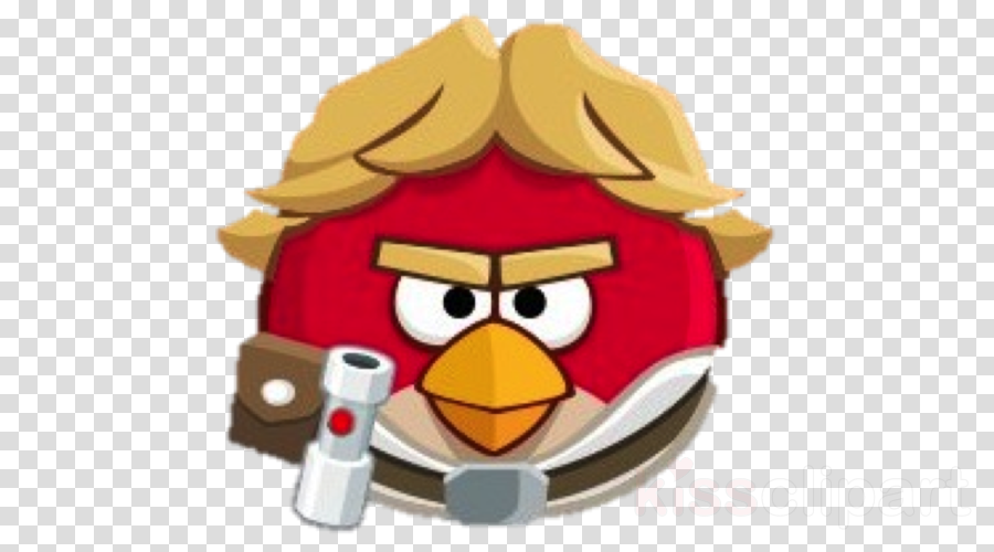 Angry Birds Luke Skywalker Clipart Luke Skywalker Anakin - Angry Birds Luke Skywalker (900x500), Png Download