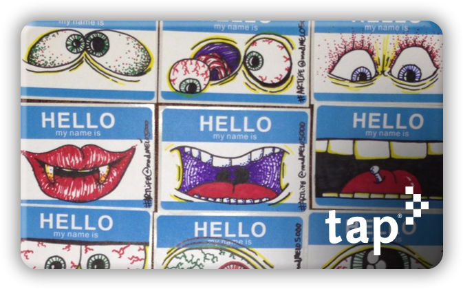 Special Edition Tap Card With Madmelo Hello Graphics - Hello My Name (723x464), Png Download