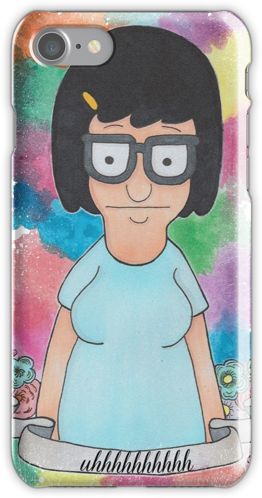 Tina Belcher Iphone 7 Snap Case - Redbubble Tina Belcher Vintage T-shirt (750x1000), Png Download